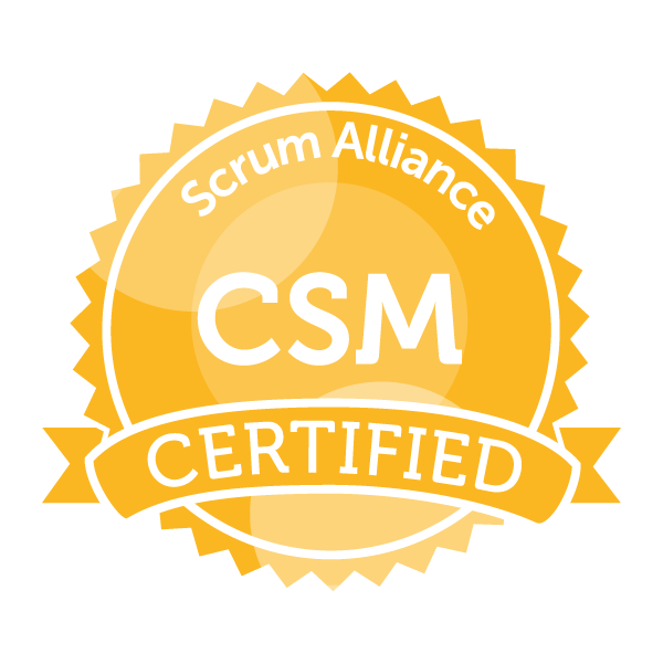 ScrumAlliance Certified Scrum Master